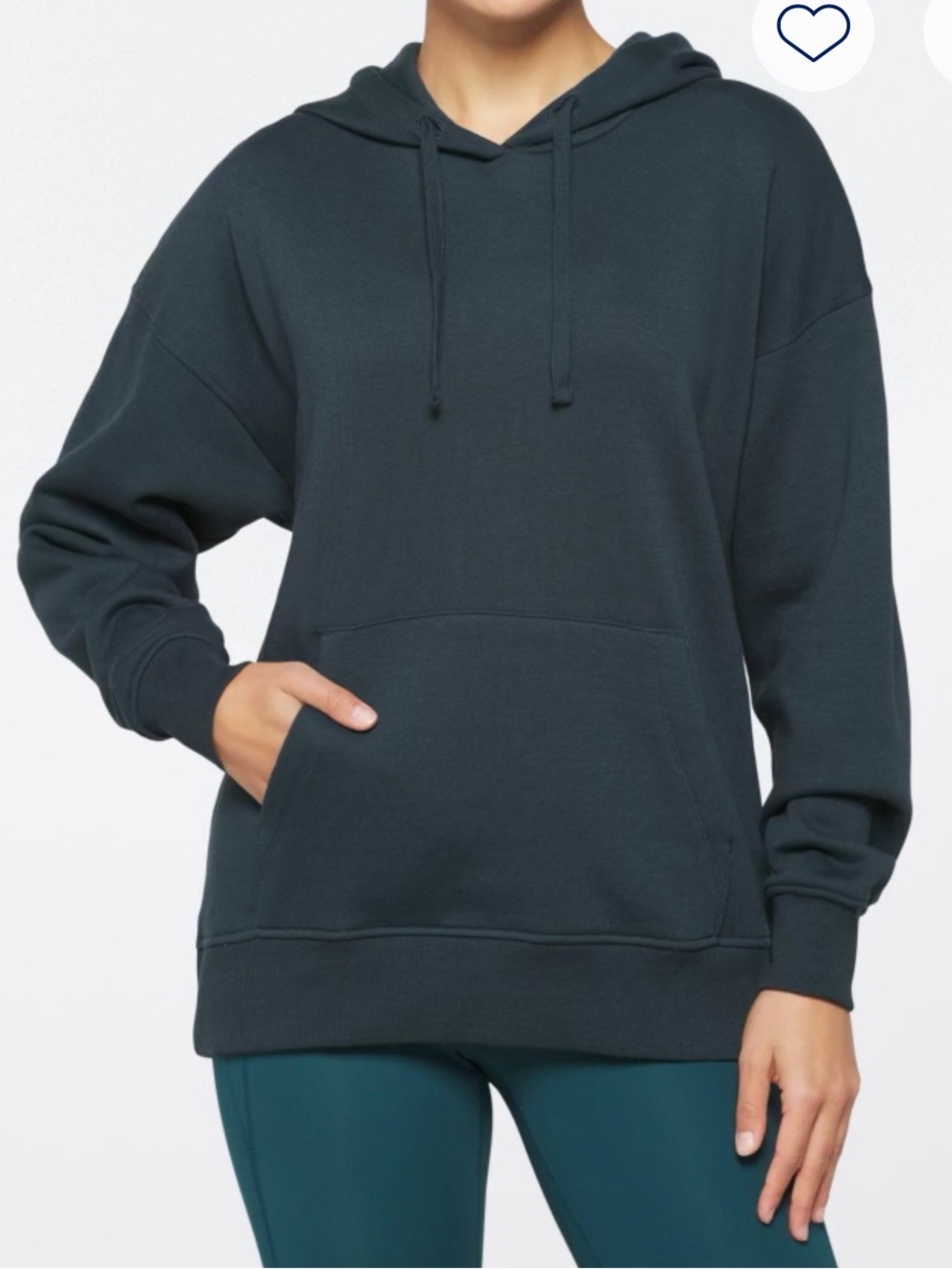 MPG Womens Organic Cotton Crewneck Hoodie XL